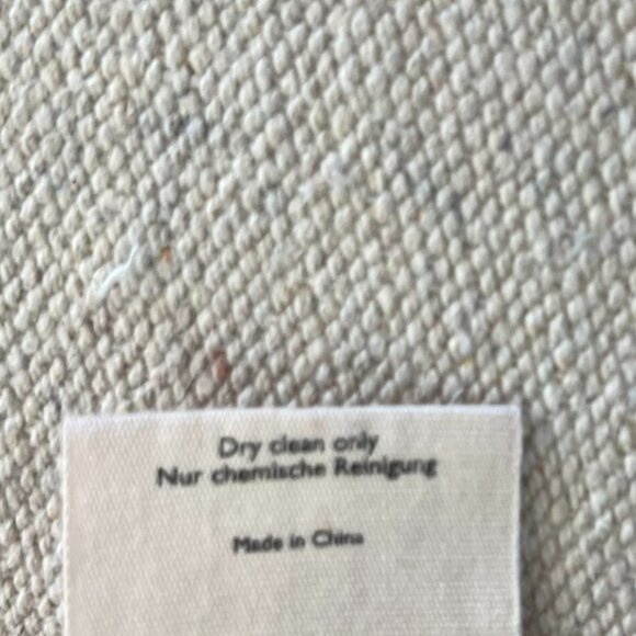 Poetry Woman's Maroon Cable Lambswool Minimalist Cropped Sweater Sz 10 - Picture 9 of 11